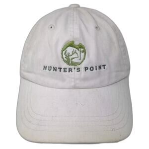 Imperial Hunter's Point Baseball Cap Hat Beige Green OS Adjustable Embroidered